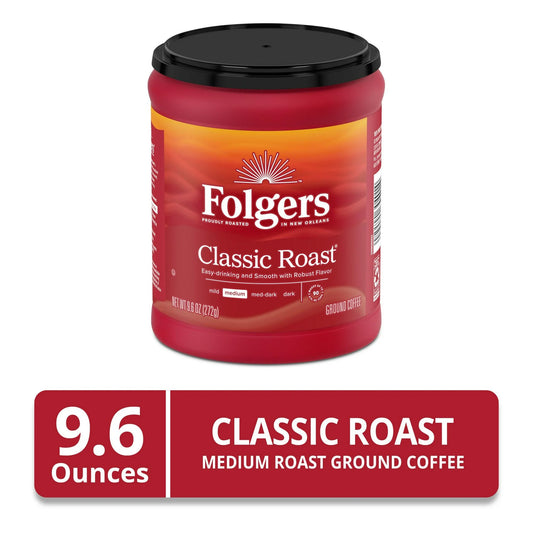 Classic Ground Coffee, Medium Roast, 30.5 oz Canister