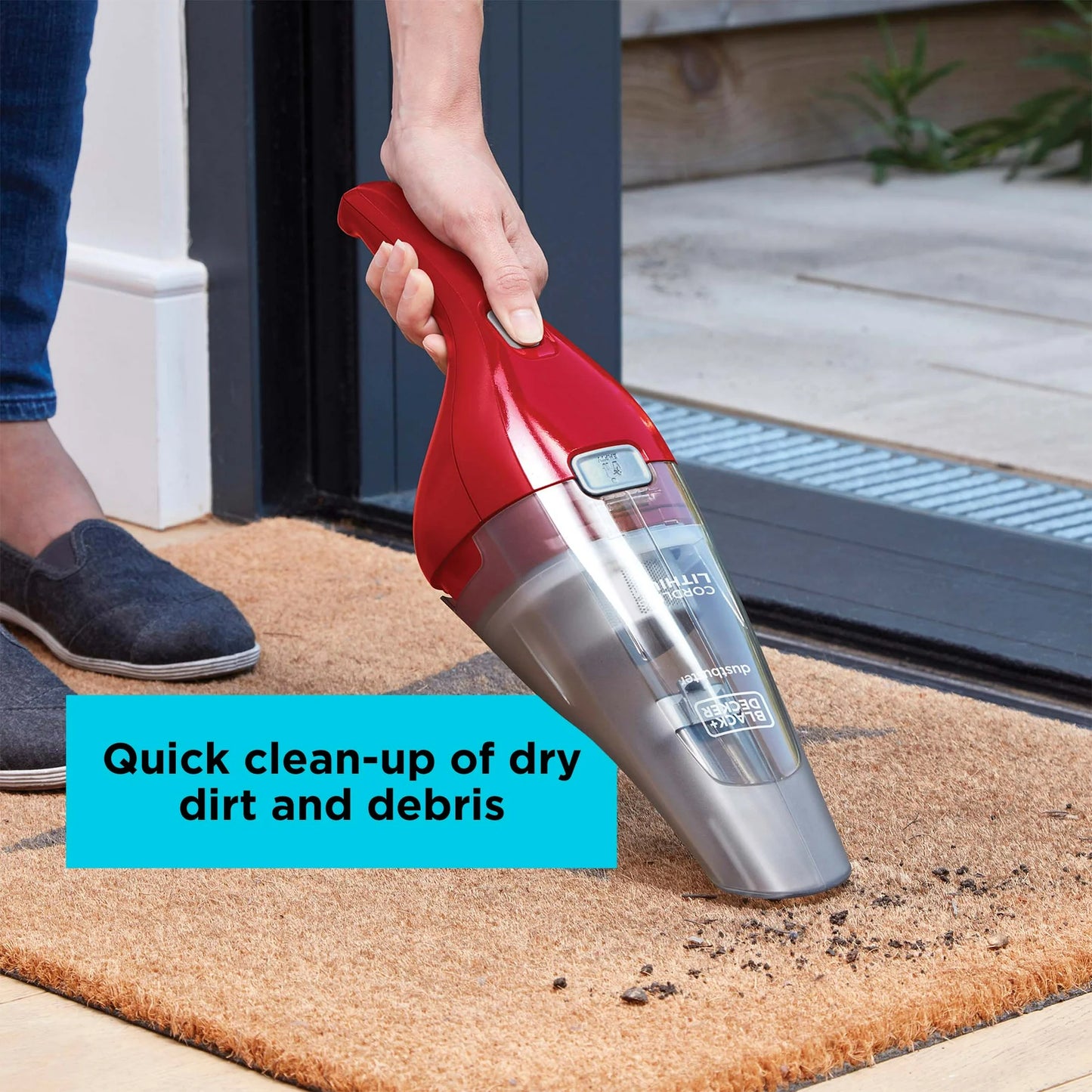 Cordless Handheld Vacuum, Bagless & Lightweight