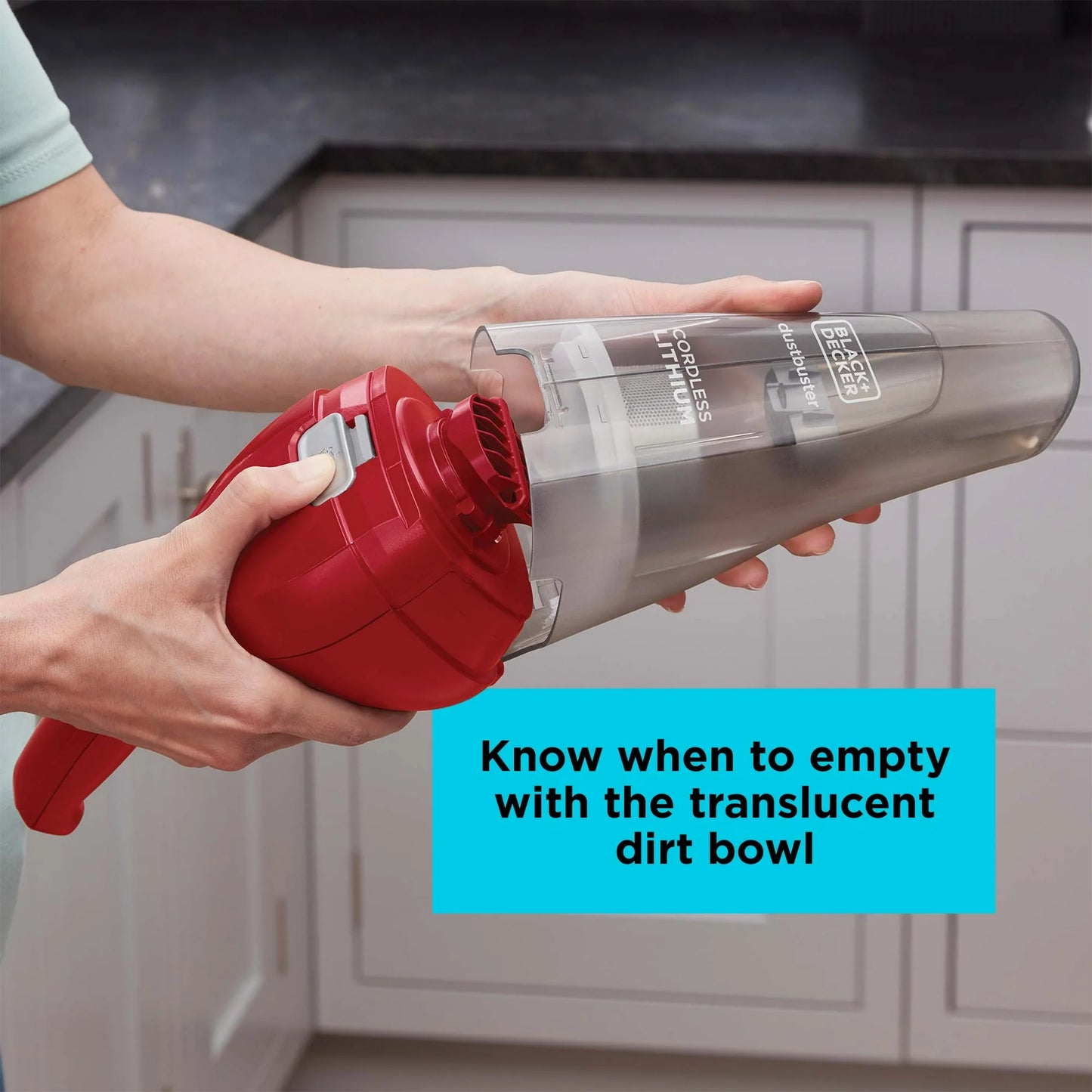 Cordless Handheld Vacuum, Bagless & Lightweight