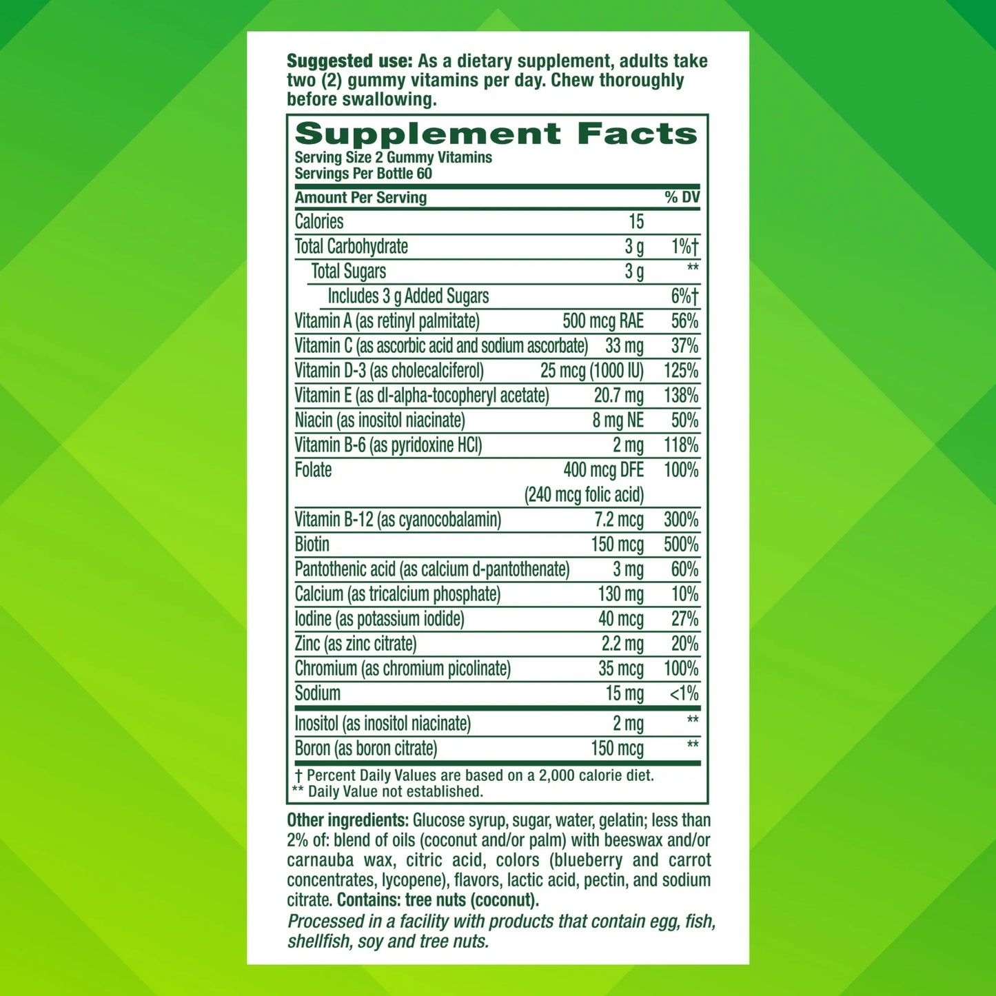 Women Multivitamin Gummies, 120 Count