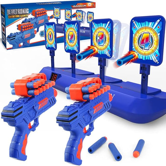 Electronic Foam Dart Target Game Set