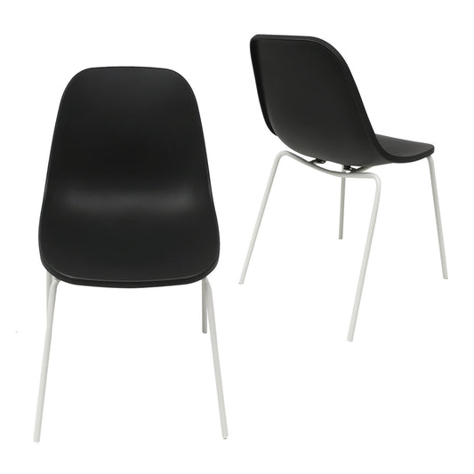 Black Plastic Office Chair