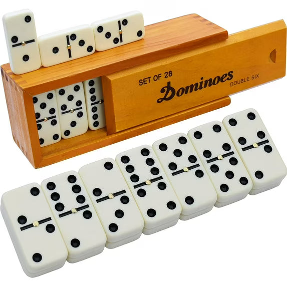 Classic Dominoes Game Set