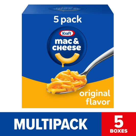 Macaroni & Cheese Dinner Mix, 5-Pack (7.25 oz Each)