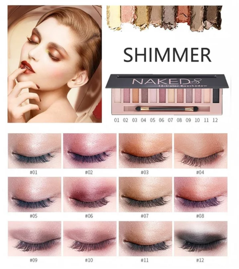 24-Color Matte & Shimmer Eyeshadow Palette