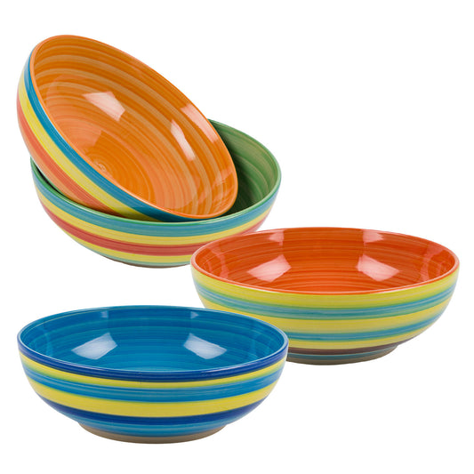 Stoneware Bowl- 9″ – 4pk
