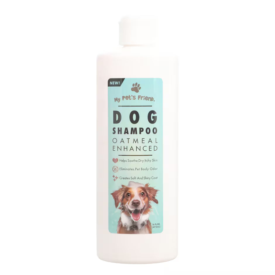 My Pet's Friend Oatmeal Enhanced Deodorizing Shampoo, 16-oz. Bottles