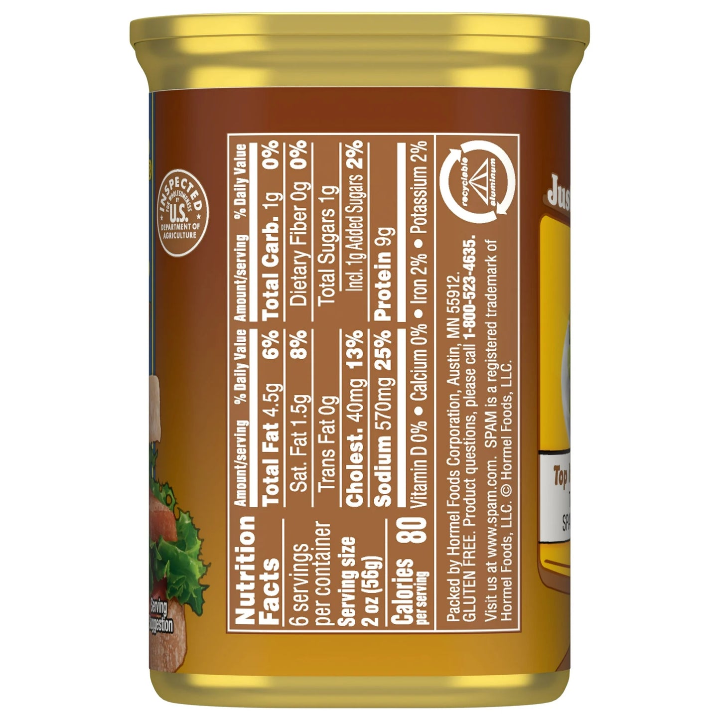 Turkey Style Canned Meat, 12 oz